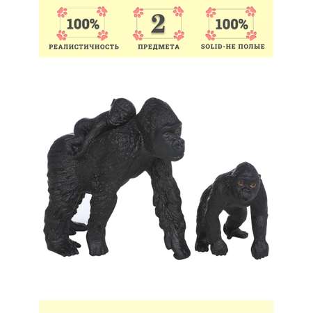 Игровой набор Masai Mara Семья горилл