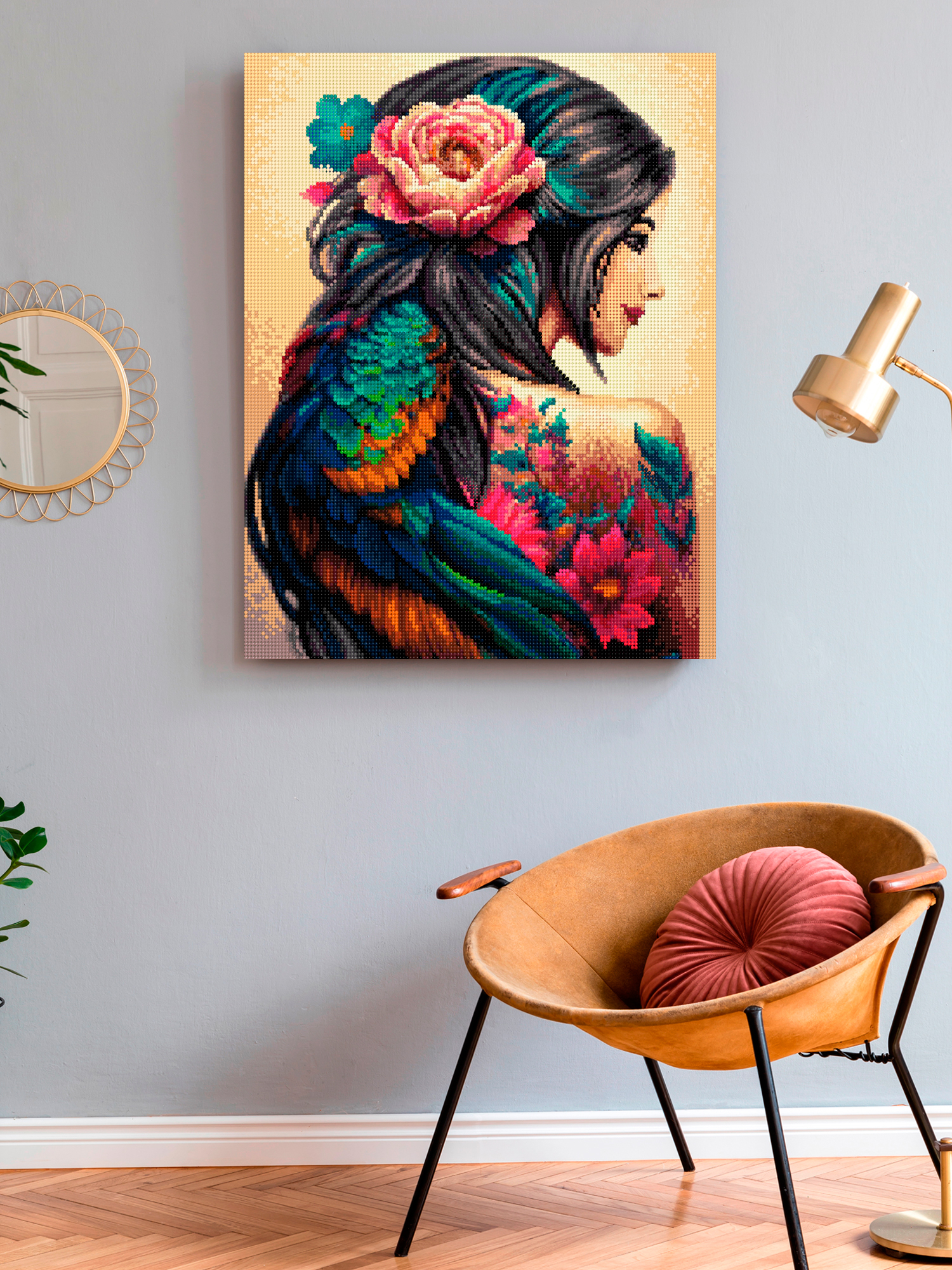 Алмазная мозаика Art on Canvas Женская красота в ассортименте - фото 3