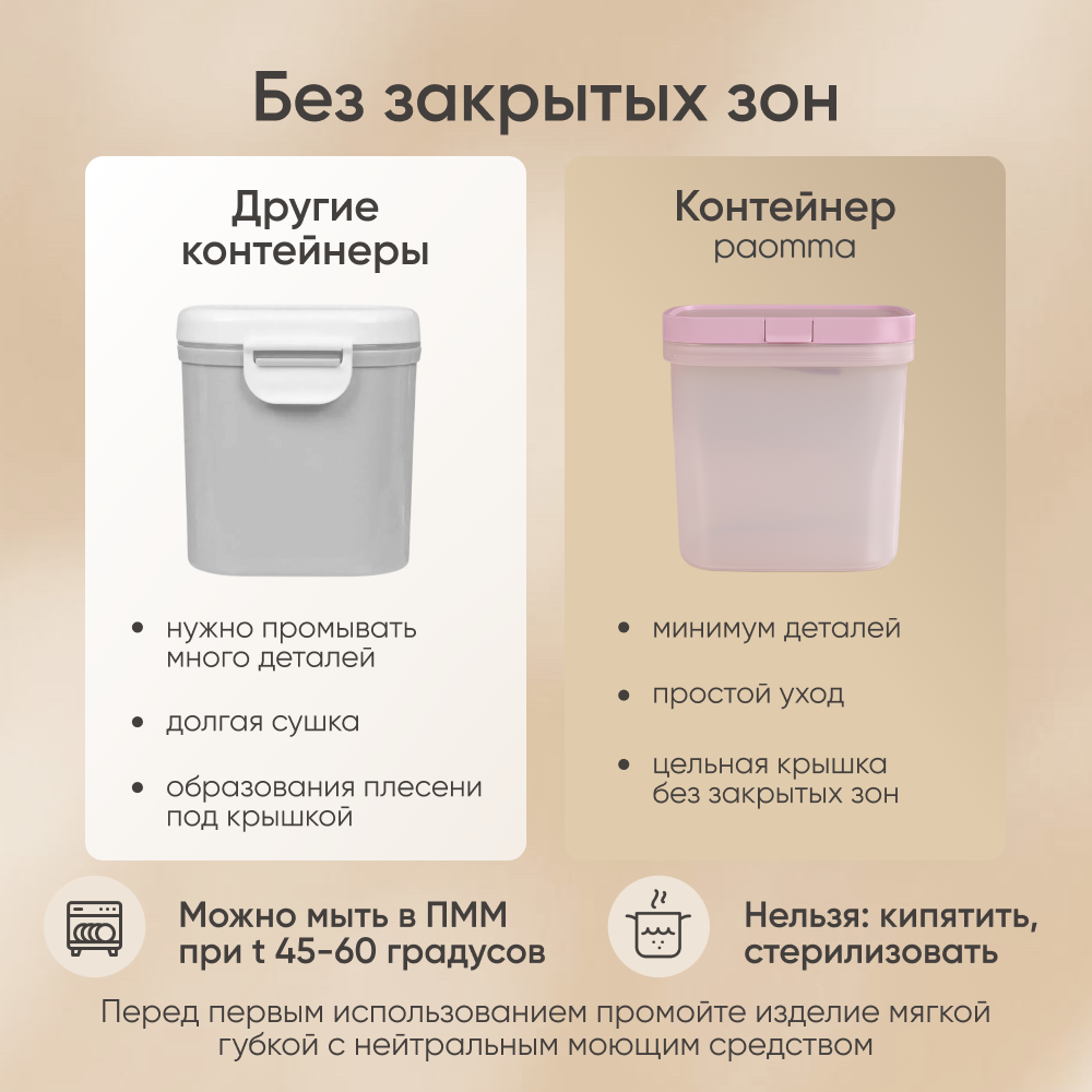 Контейнер для смеси Paomma контейнер - фото 4