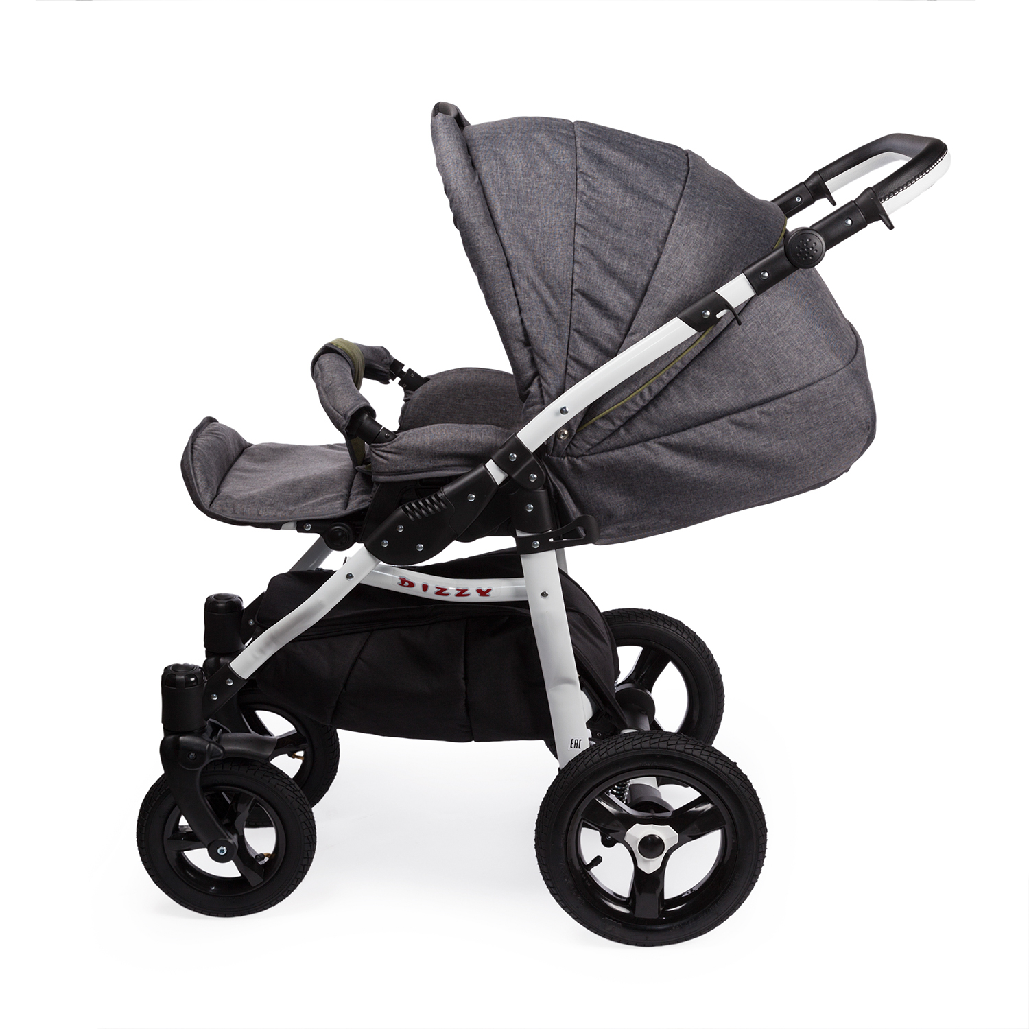 Коляска 2в1 Babyton Dizzy Dark Green - фото 14