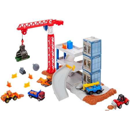 Конструктор Matchbox Снос здания сборная игровая модель