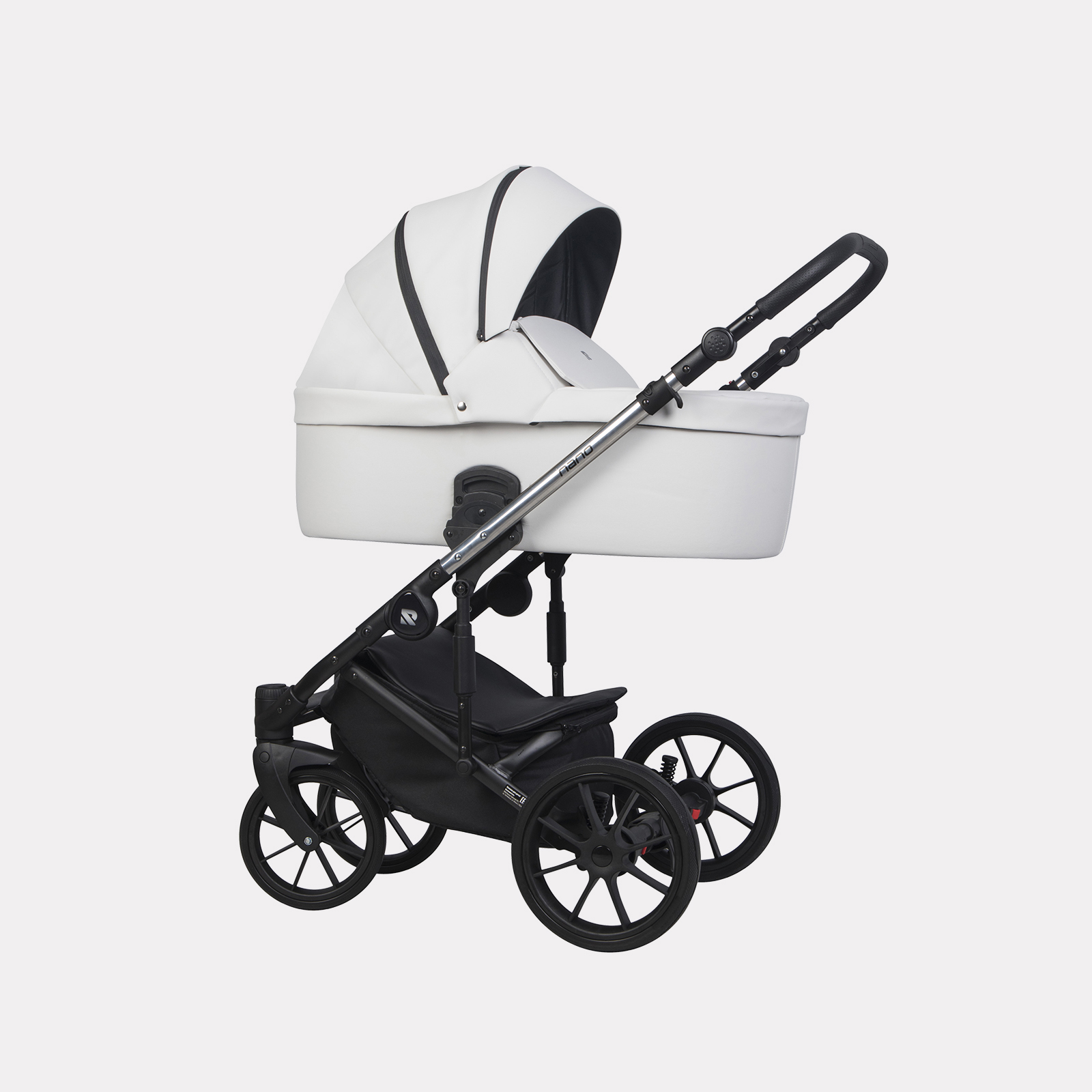 Коляска 2в1 Riko Nano Thermo белый - фото 2