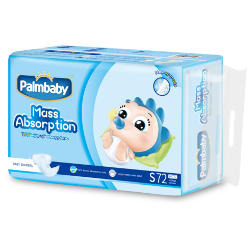 Подгузники Palmbaby S 72 шт. - фото 2