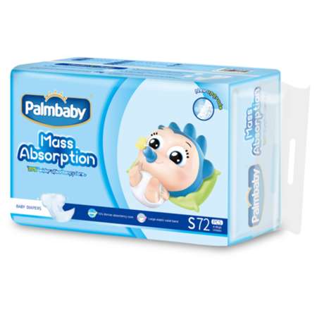 Подгузники Palmbaby S 72 шт.