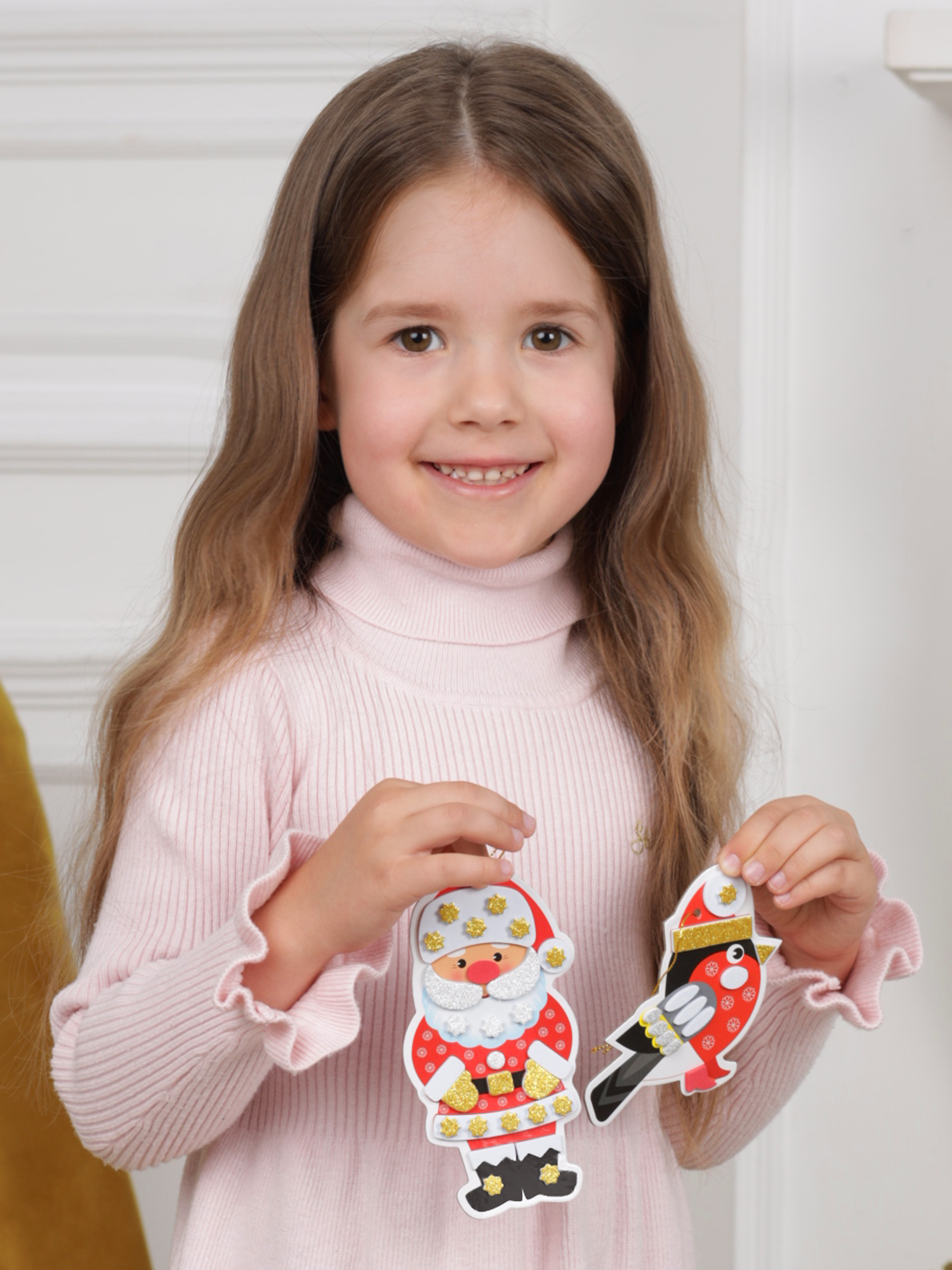 Набор для творчества Дрофа-Медиа Ёлочные игрушки аппликация - фото 9