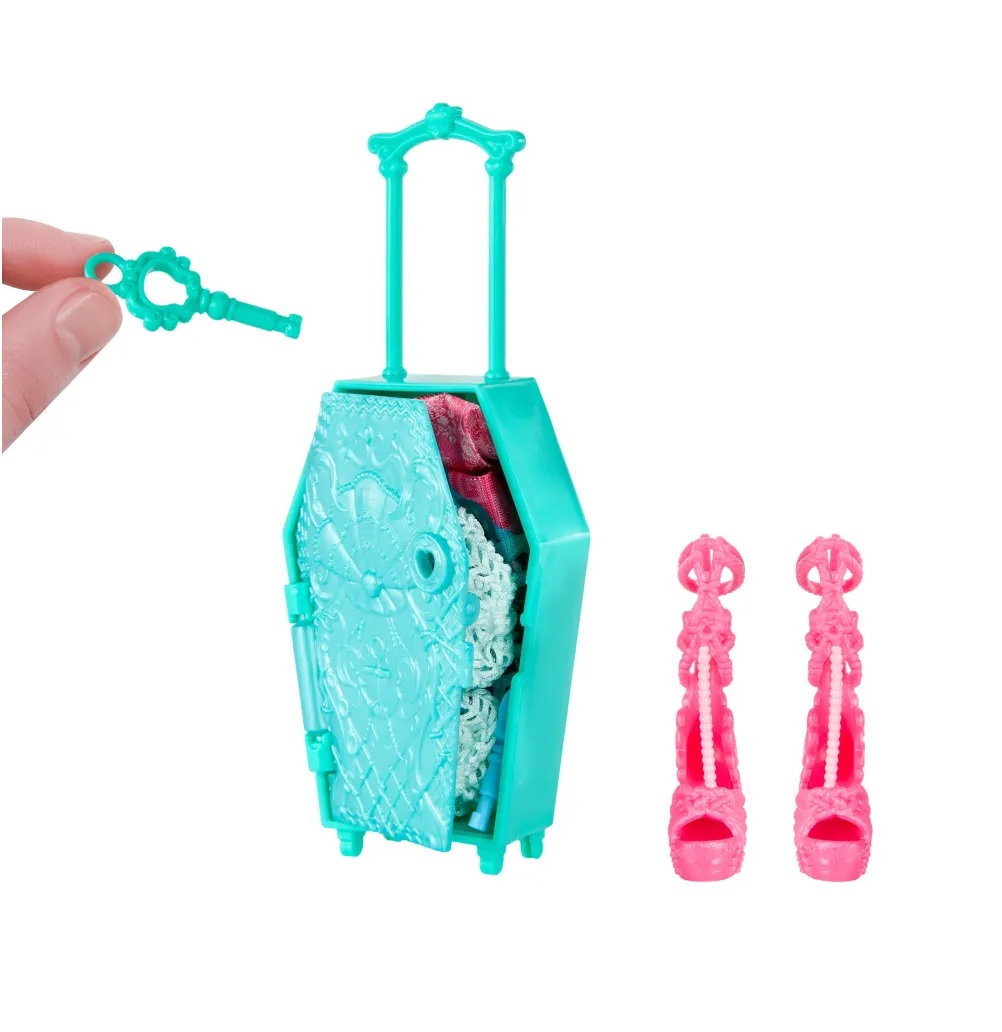 Кукла модельная Mattel Monster High Лагуна Блю с чемоданом высота 27,5 см JDR51 - фото 8