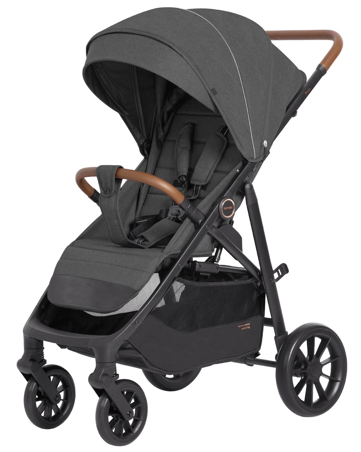 Коляска прогулочная Carrello Polo CRL-5519 серый - фото 1