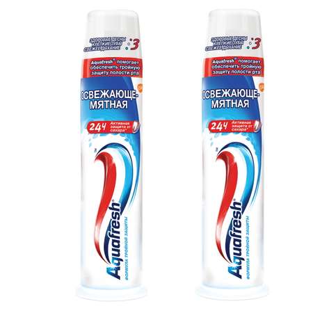 Зубная паста Aquafresh с фтором