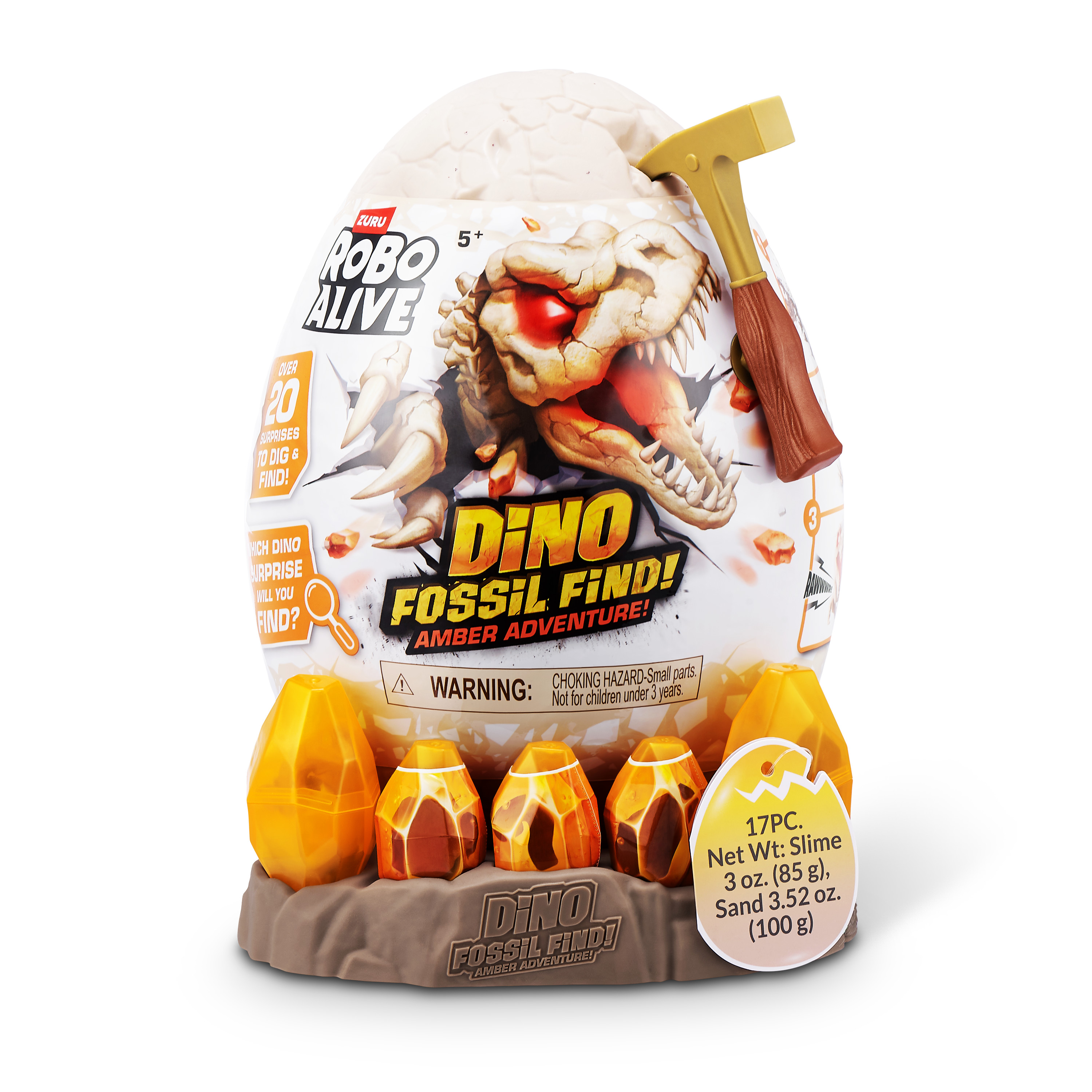 Набор для раскопок Zuru ROBO ALIVE Янтарное приключение в ассортименте - фото 12