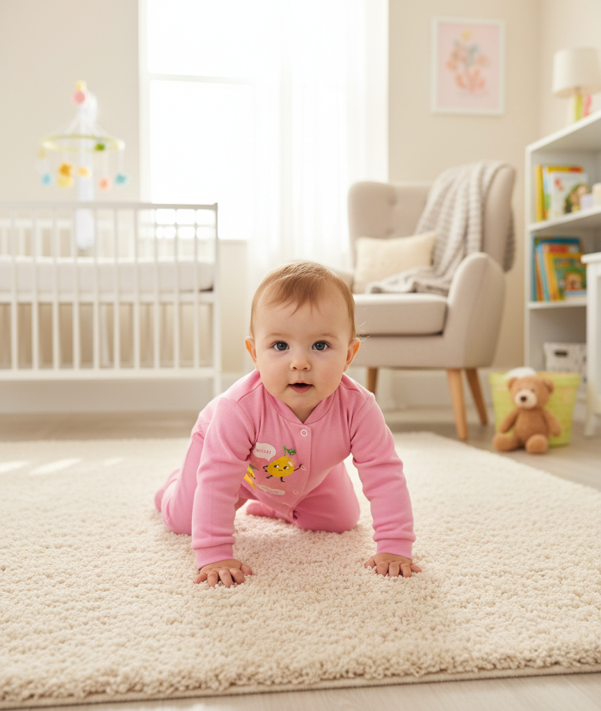 Изображение товара Комбинезон Утенок для девочки нательный на кнопках 56