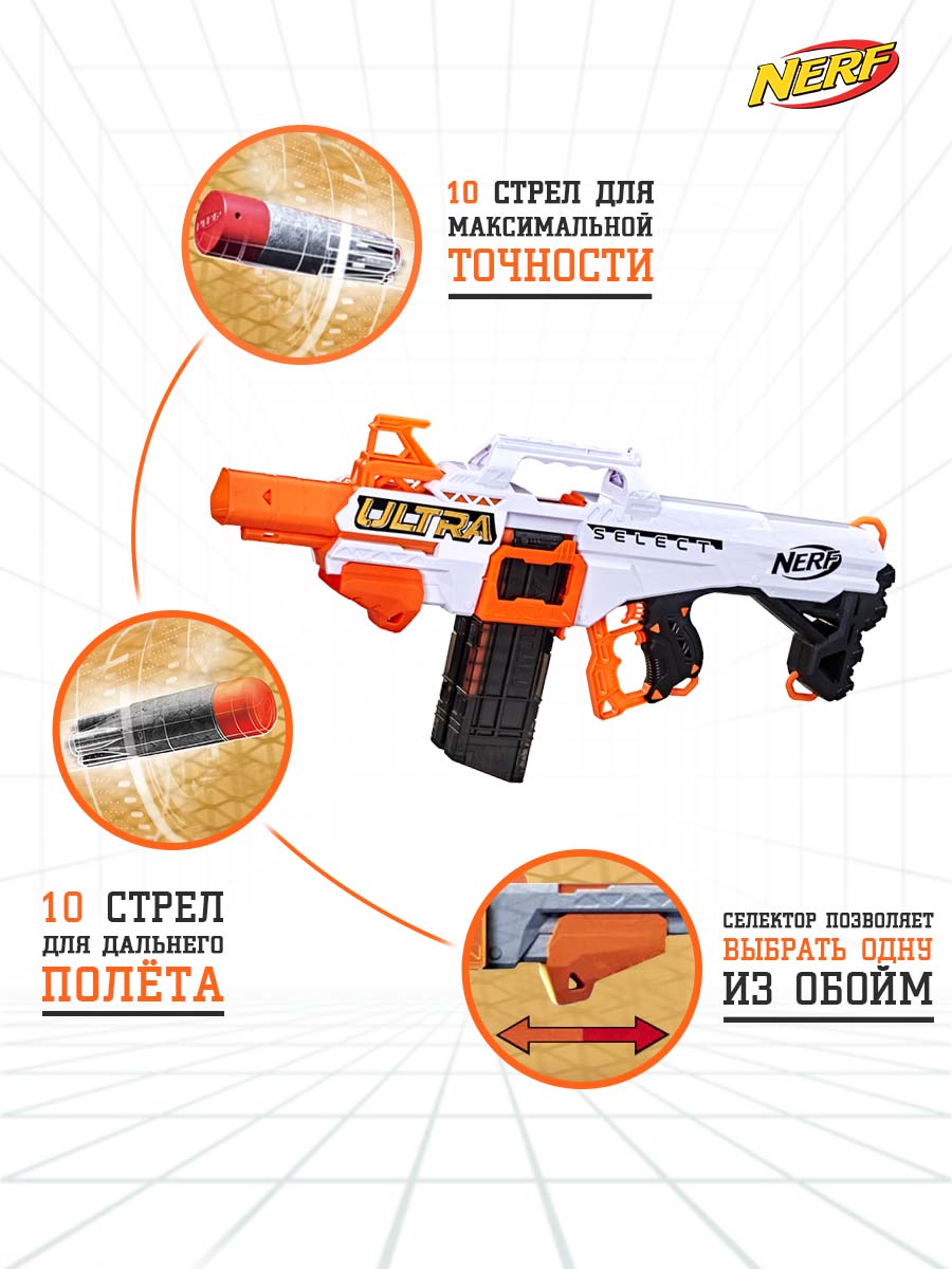 Бластер Hasbro Nerf Ультра селект - фото 4