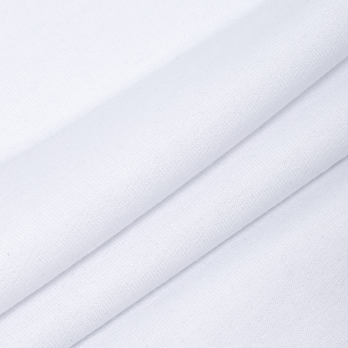 Ткань футер IDEAL 2х нитка петля поливискоза цвет белый 3м - фото 4