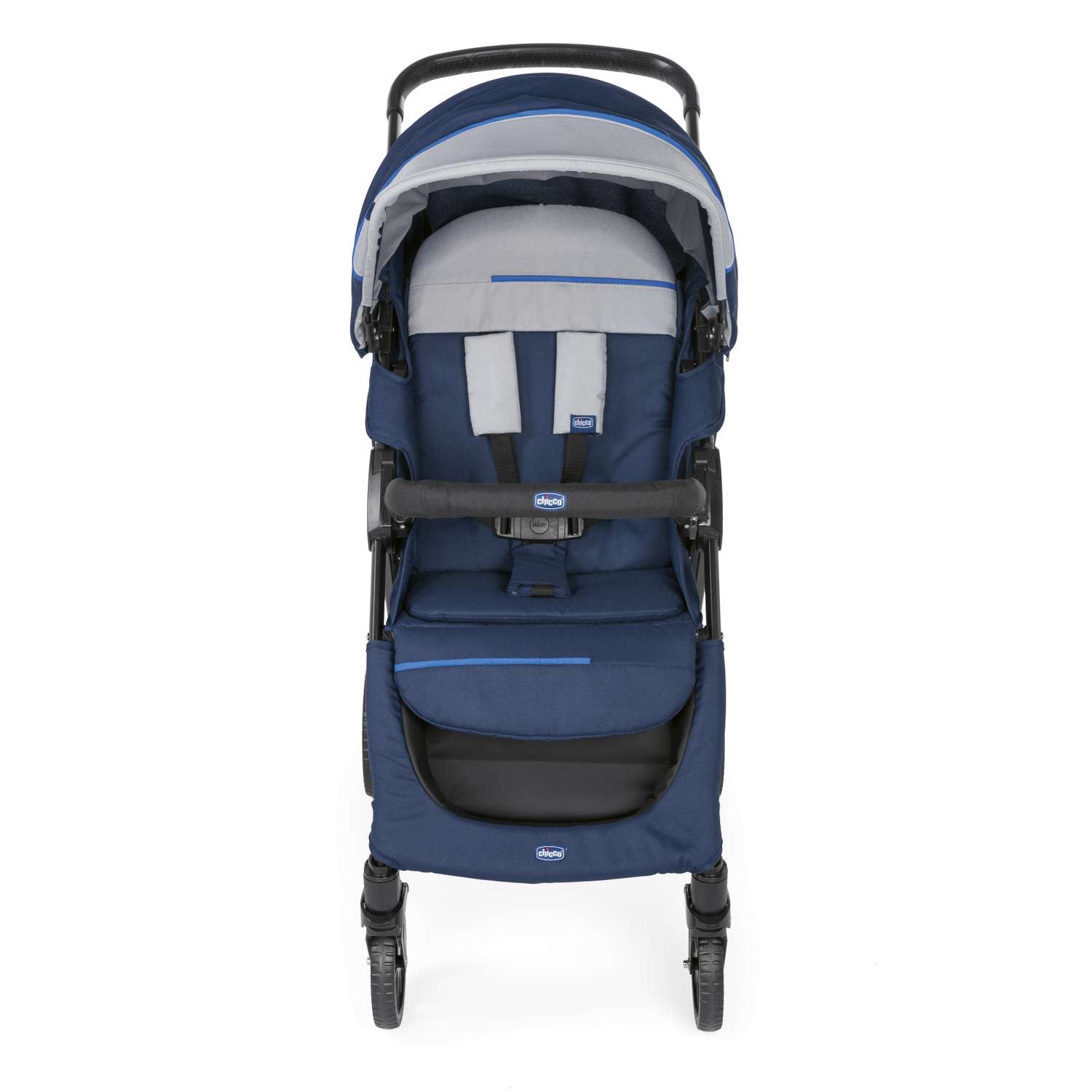 Коляска прогулочная Chicco Kwik One Blueprint - фото 3