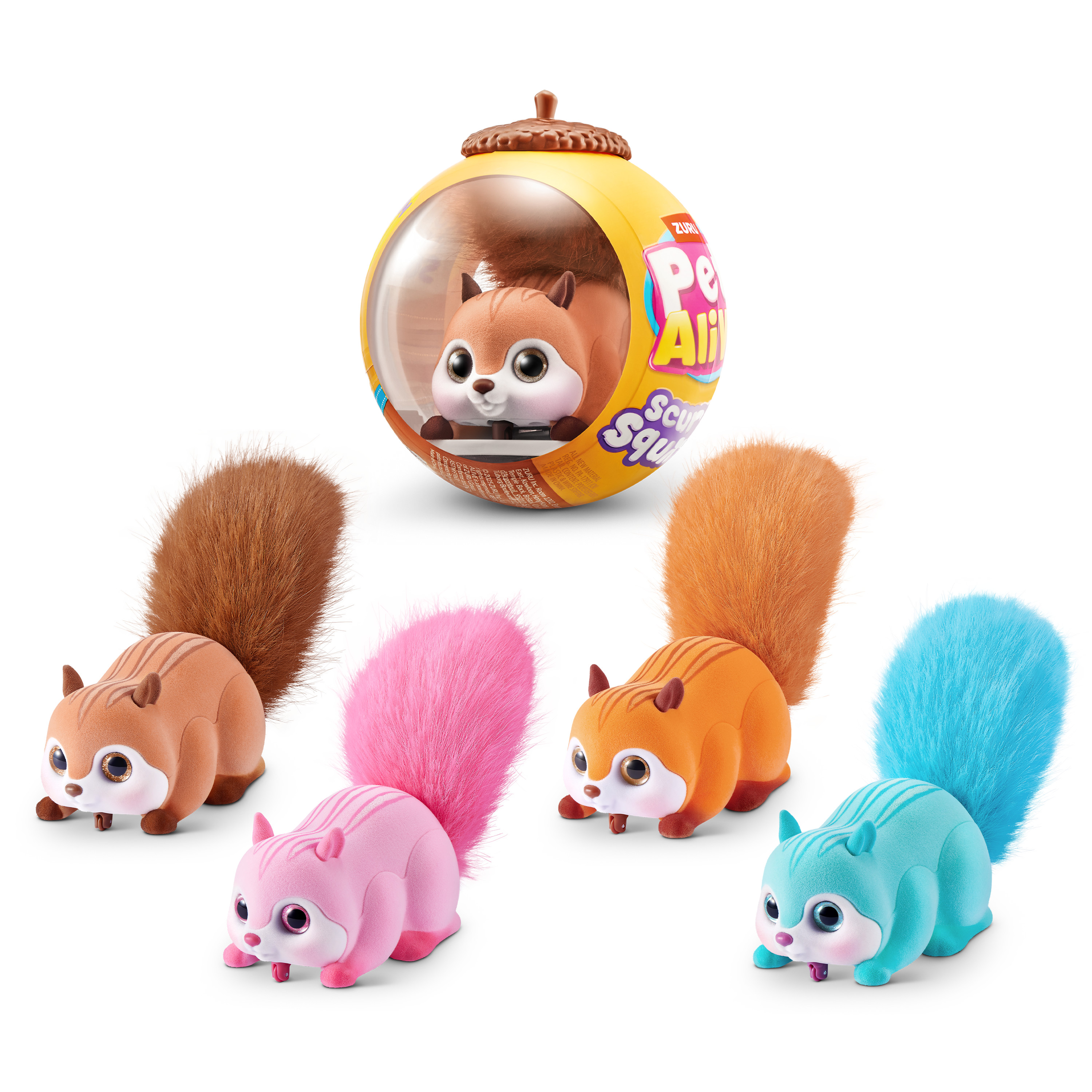 Фигурка Zuru Pets Alive Белка в ассортименте - фото 13