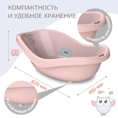 Ванночка KidWick Дони розовый