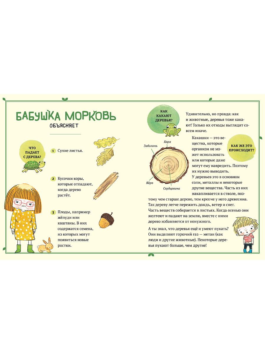 Книга Альпина. Дети В саду Базилика Как какают деревья - фото 17
