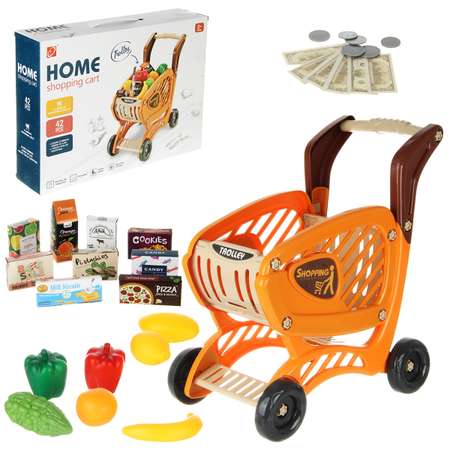 Игровой набор Veld Co тележки и корзинки