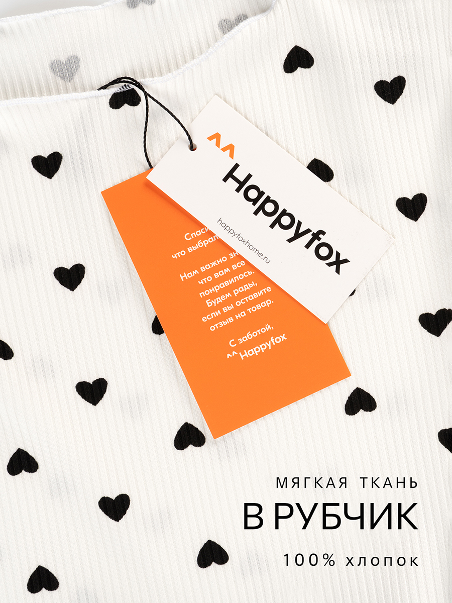 Платье HappyFox HFI3283белый.черный - фото 3