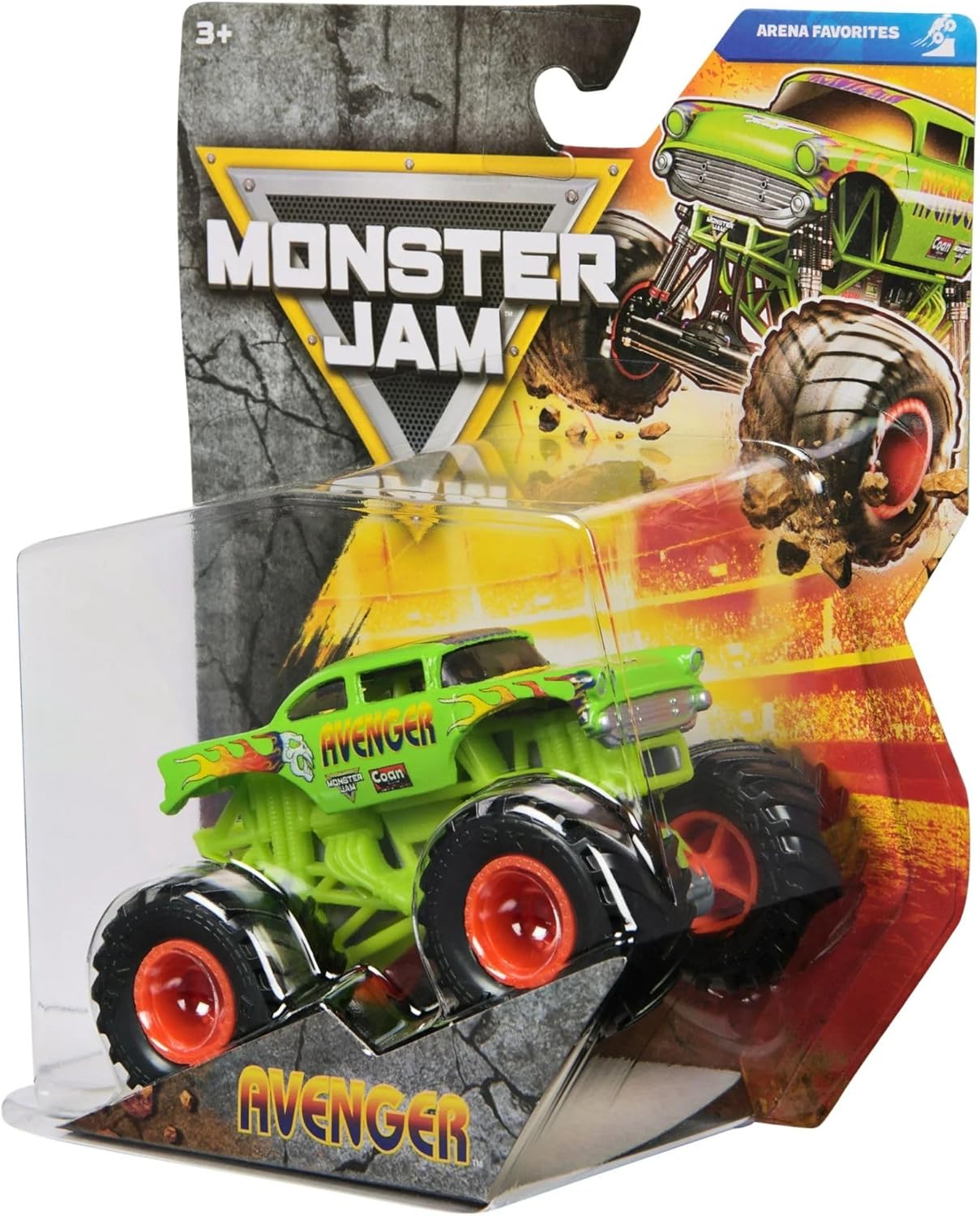 Монстр-трак Monster Jam Avenger 1:64 6044941/20157744 - фото 5