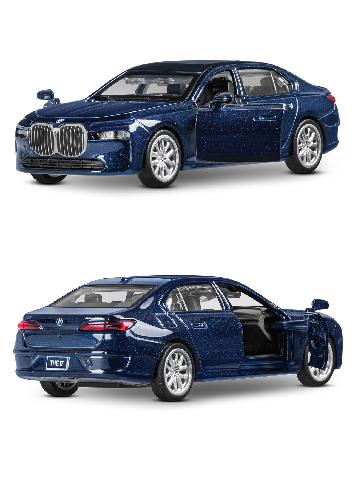 Автомобиль АВТОпанорама BMW I7 1:47 JB1251732 - фото 15