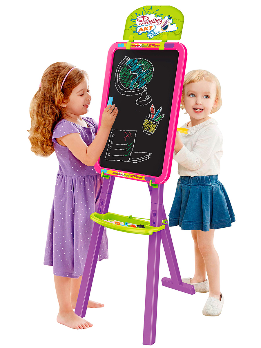 Магнитно-меловая доска Yima toys - фото 10