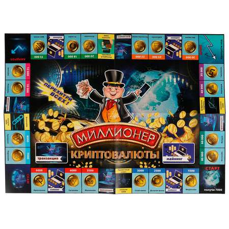 Настольная игра Умные игры Миллионер Криптовалюты