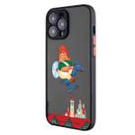Противоударный чехол Mcover для смартфона Apple iPhone 13 Pro Max Союзмультфильм верхом по небу