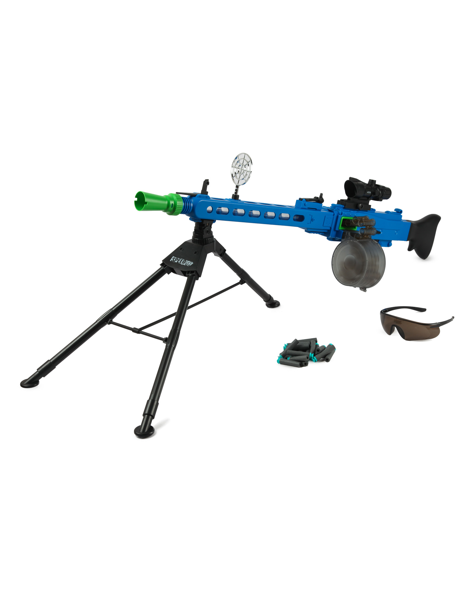 Изображение товара Игрушечный пулемёт Fungun Стервятник ПЛ-73 с реалистичным оснащением и системой стрельбы