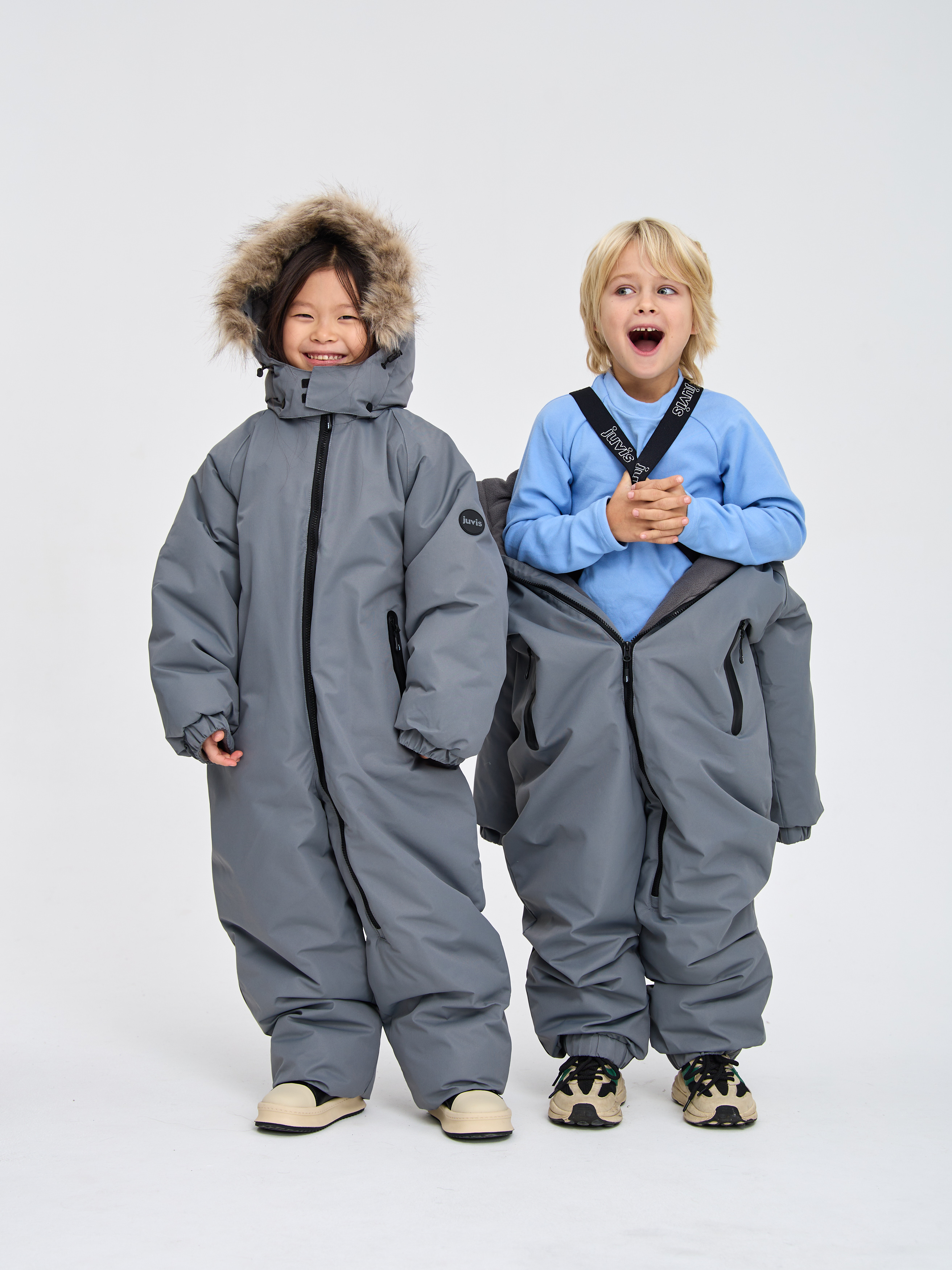 Комбинезон Лапушка 7037 серый - фото 2