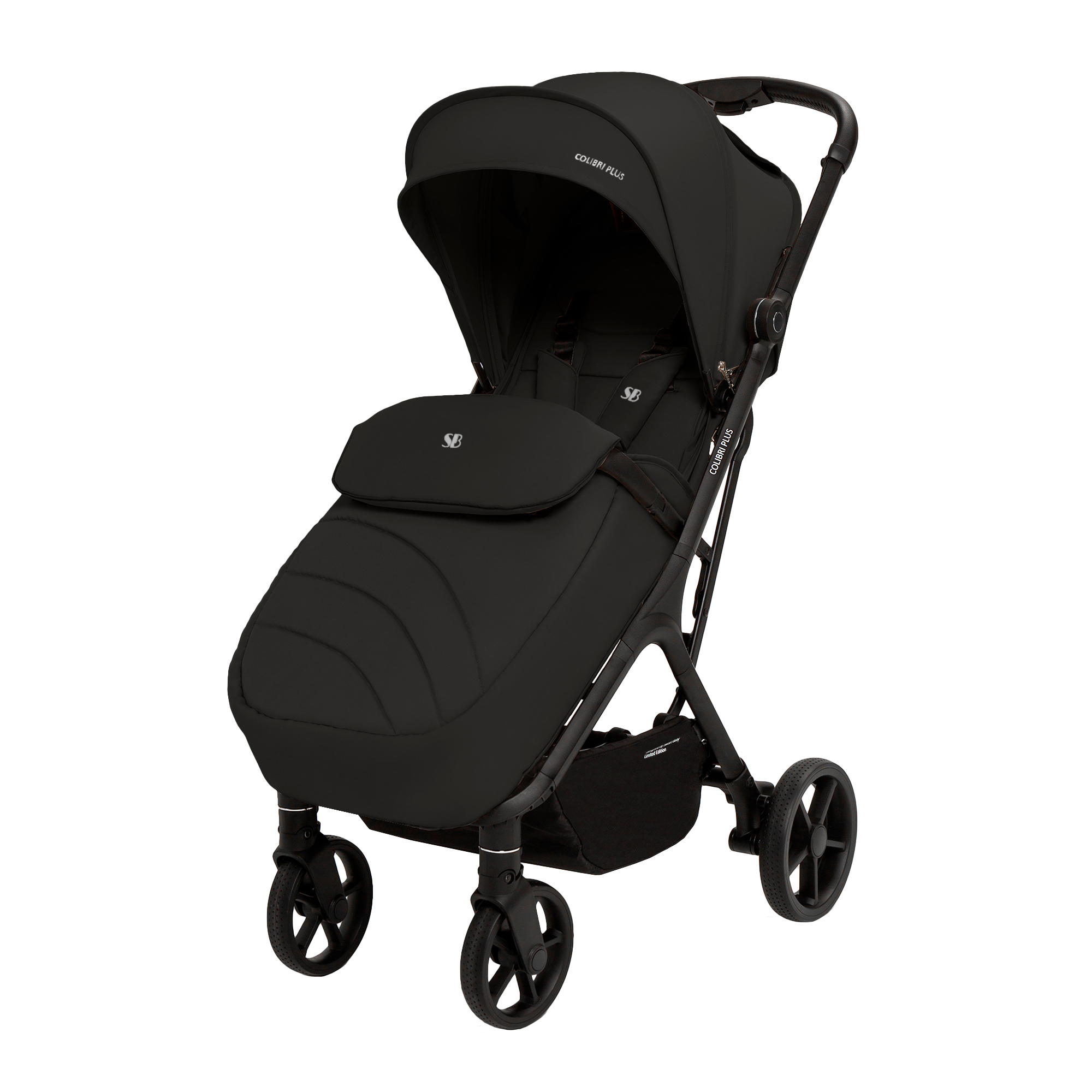 Коляска прогулочная Sweet Baby Colibri Plus Black черный - фото 17