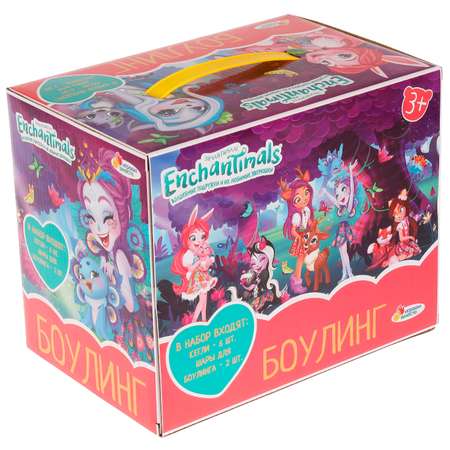 Набор для боулинга Играем вместе Энчантималс 8 предметов 327522