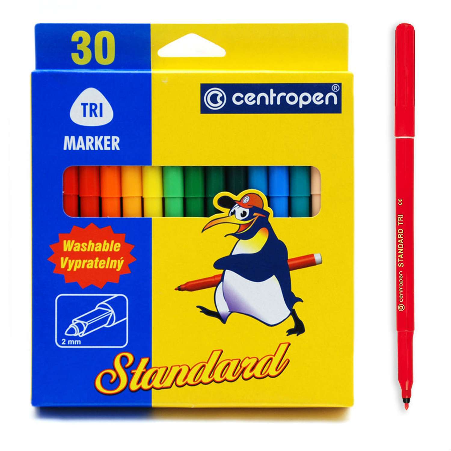 Фломастеры Centropen 30 цв. - фото 1