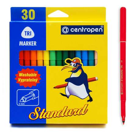 Фломастеры Centropen 30 цв.