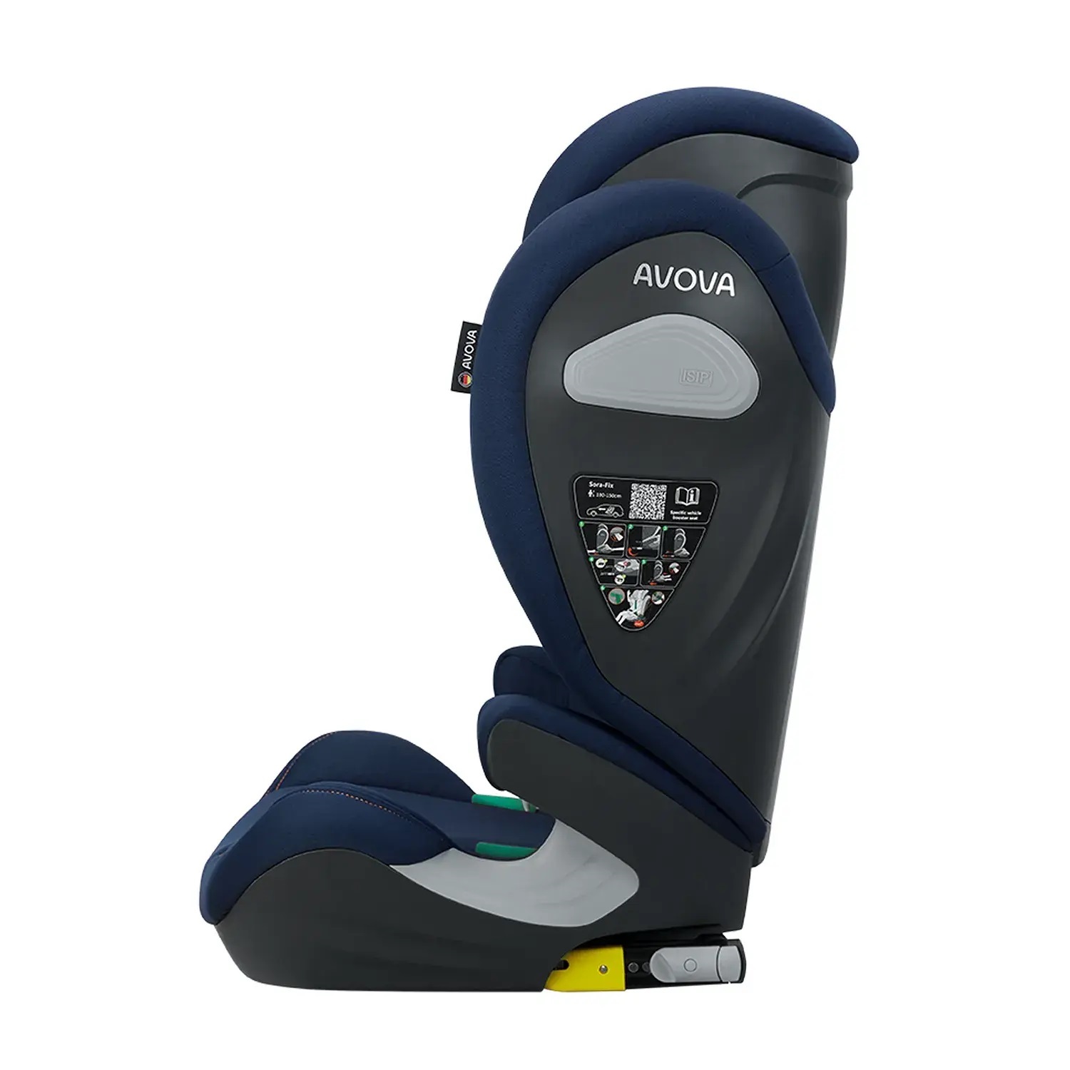 Автокресло Avova Sora-Fix Isofix 2/3 (15-36 кг) синий - фото 7