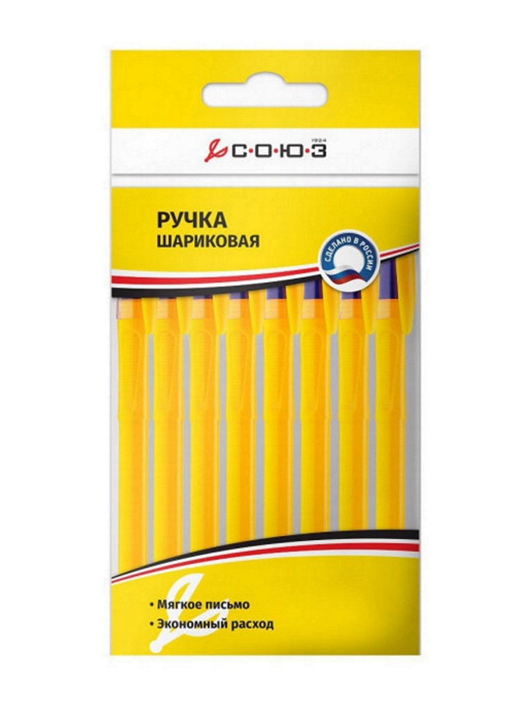 Ручка шариковая С.О.Ю.З 8 шт. - фото 2