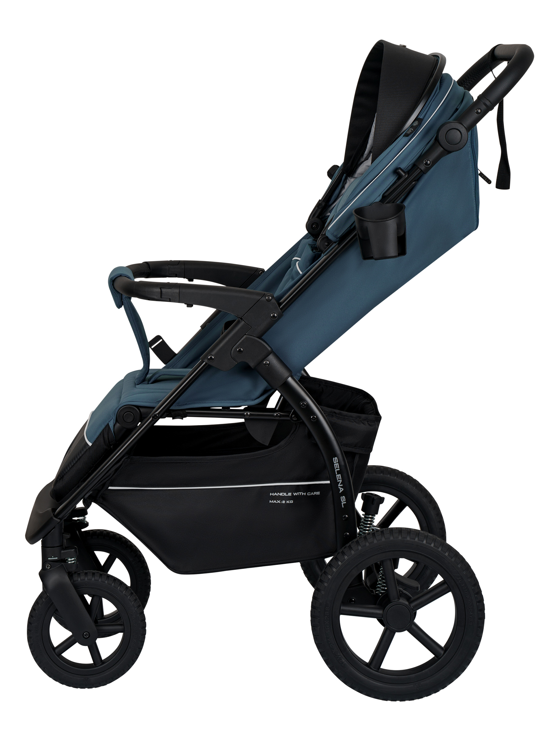 Коляска прогулочная JOVOLA Selena SL, всесезонная синий - фото 21