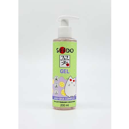 Гель SENDO AHA+BHA Complex Cleansing Gel 200 мл 1 шт.