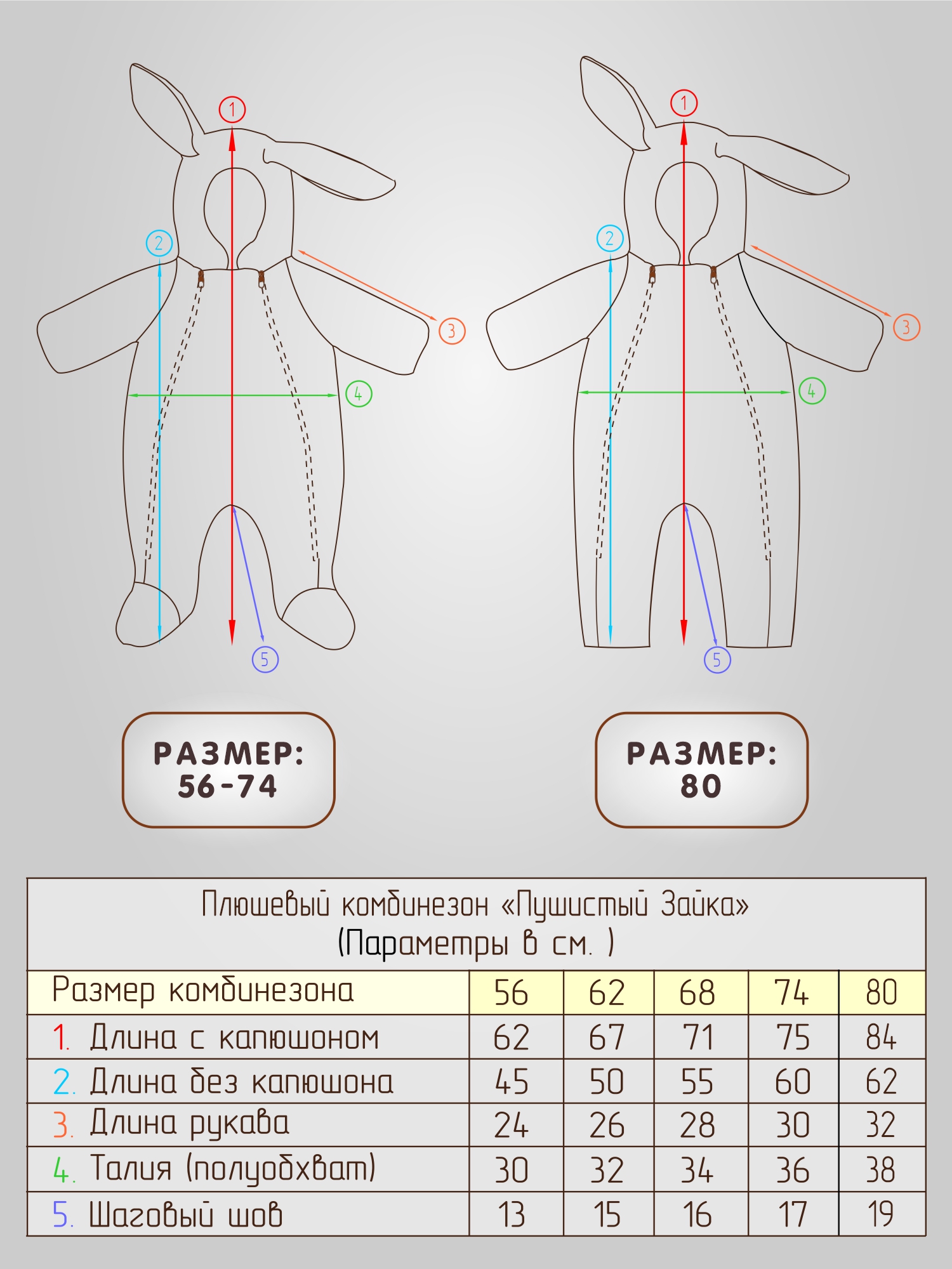 Комбинезон утепленный СОННЫЙ ГНОМИК 2408/50 - фото 28