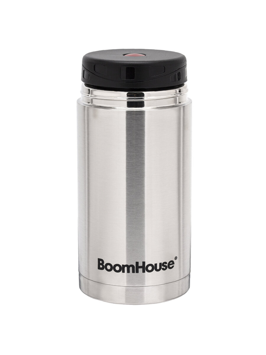 Термос BoomHouse для чая кофе еды 1 литр с широким горлом походный - фото 4