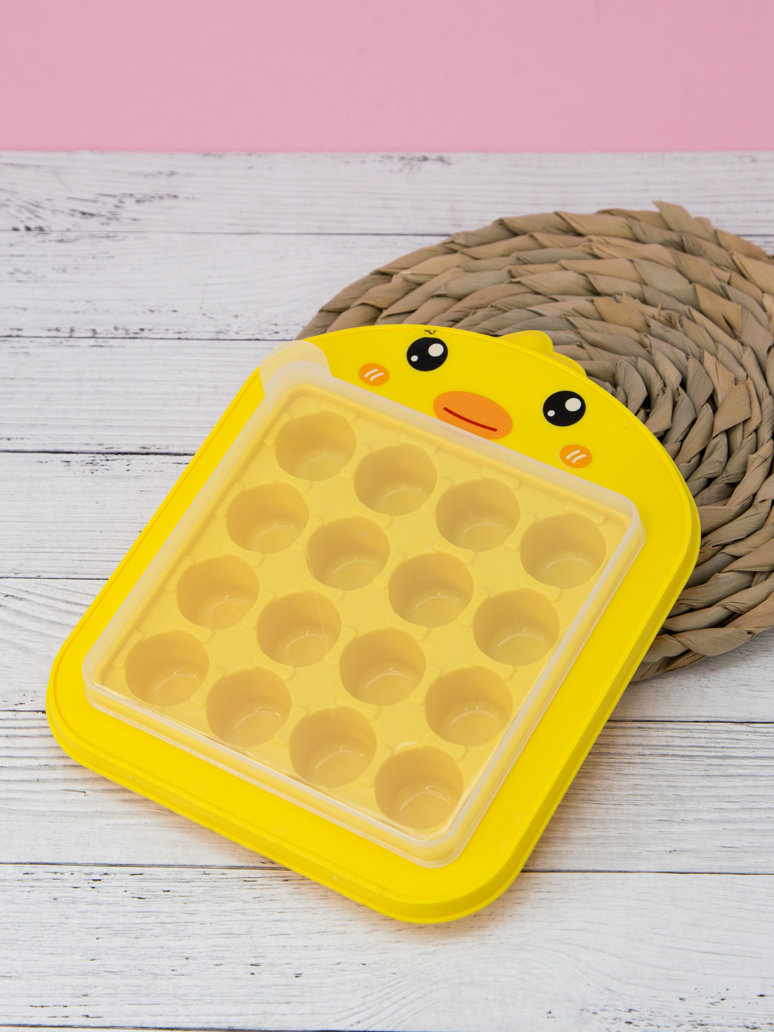 Лоток для льда iLikeGift Duck yellow - фото 2