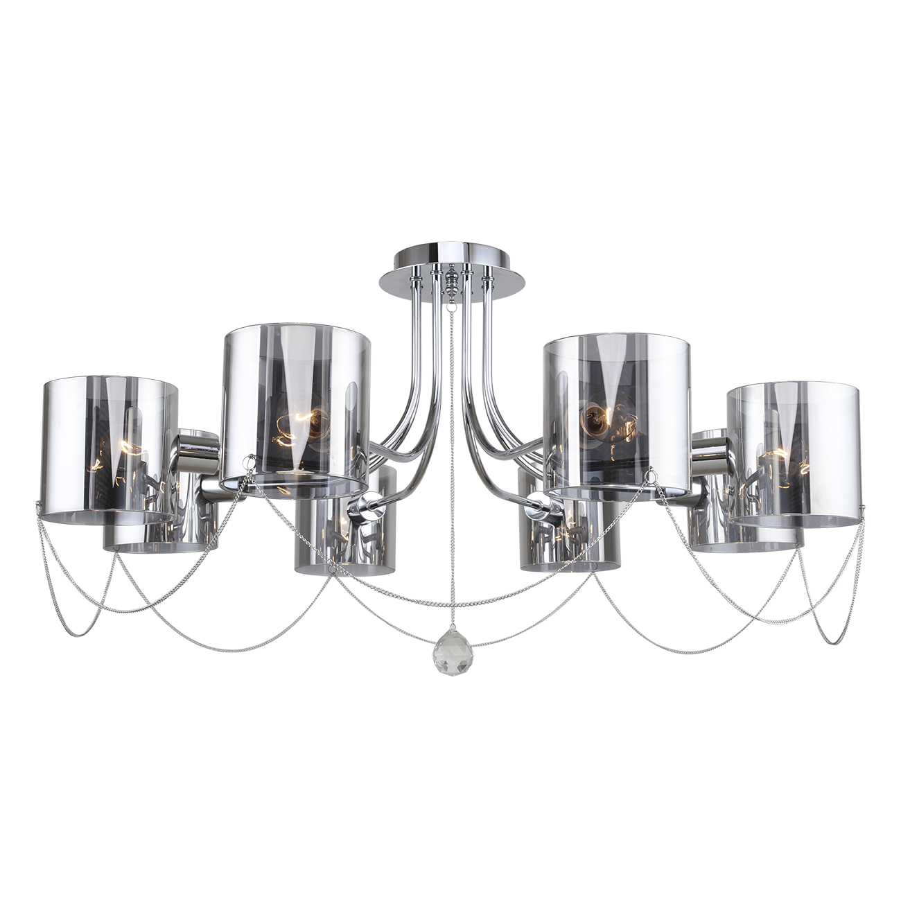 Люстра ESCADA Escada 683/8P E14*40W Chrome - фото 1