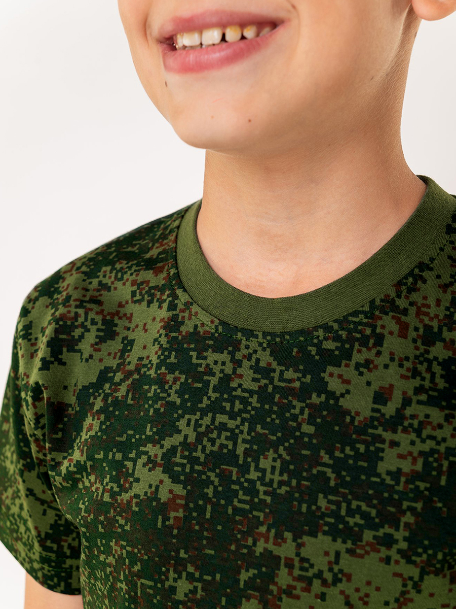 Футболка HappyFox HF9114цифра.т.зеленый - фото 6