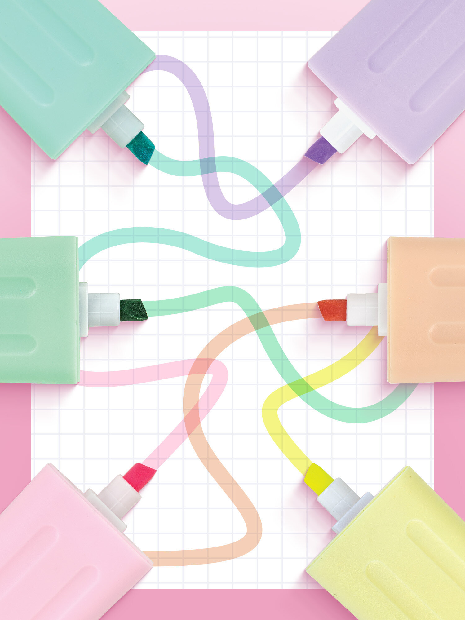 Текстовыделители Юнландия 6 шт. - фото 3