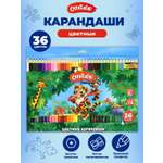 Карандаши цветные CReATiViKi 36 шт.