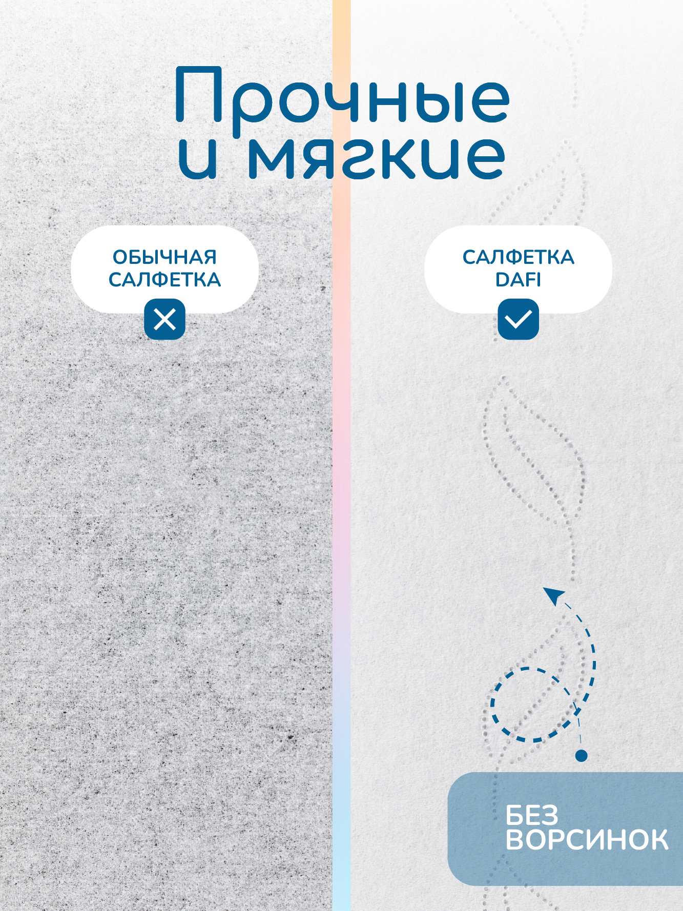 Бумажные салфетки DAFI 5 упак. 60 шт. - фото 6