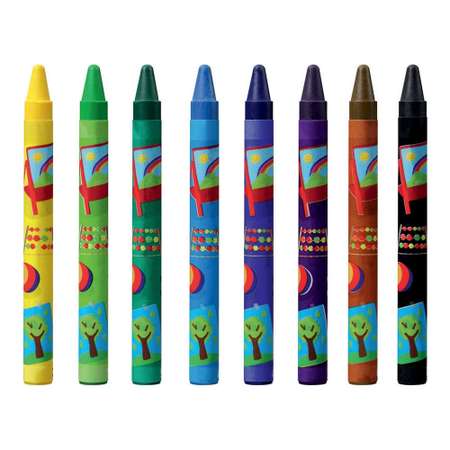 Восковые мелки STABILO 24 шт.