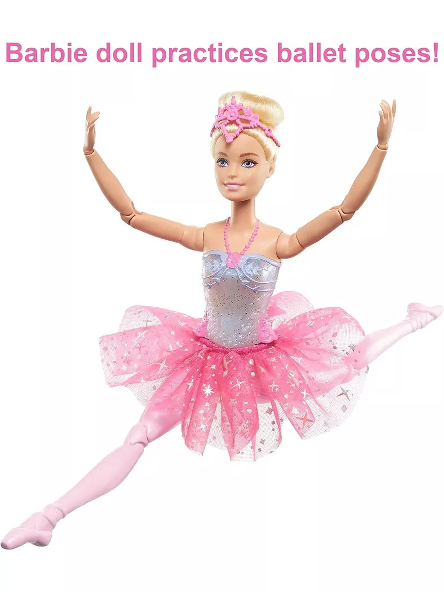 Кукла модельная Barbie Dreamtopia Светящаяся Балерина высота 29 см HLC25 - фото 2