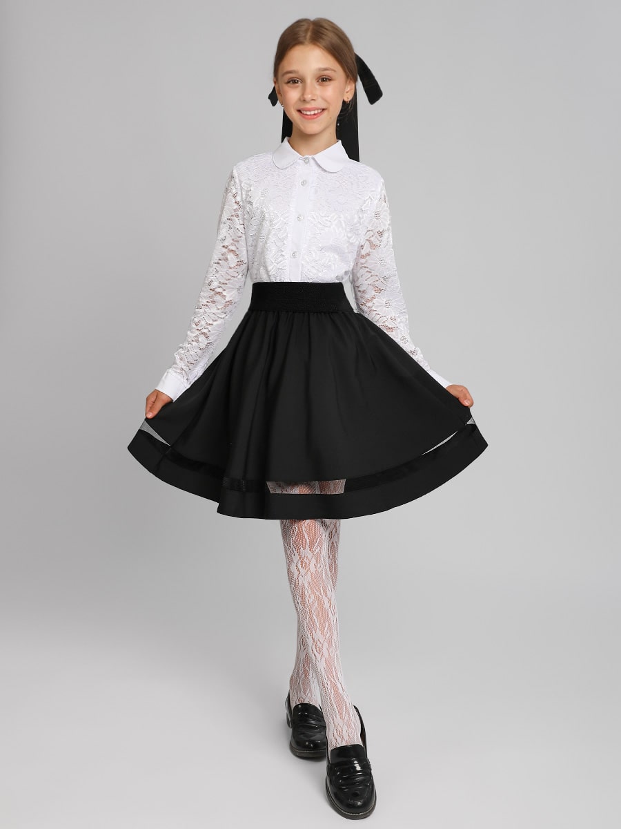 Блузка Соль и Перец sp008.1белый - фото 7