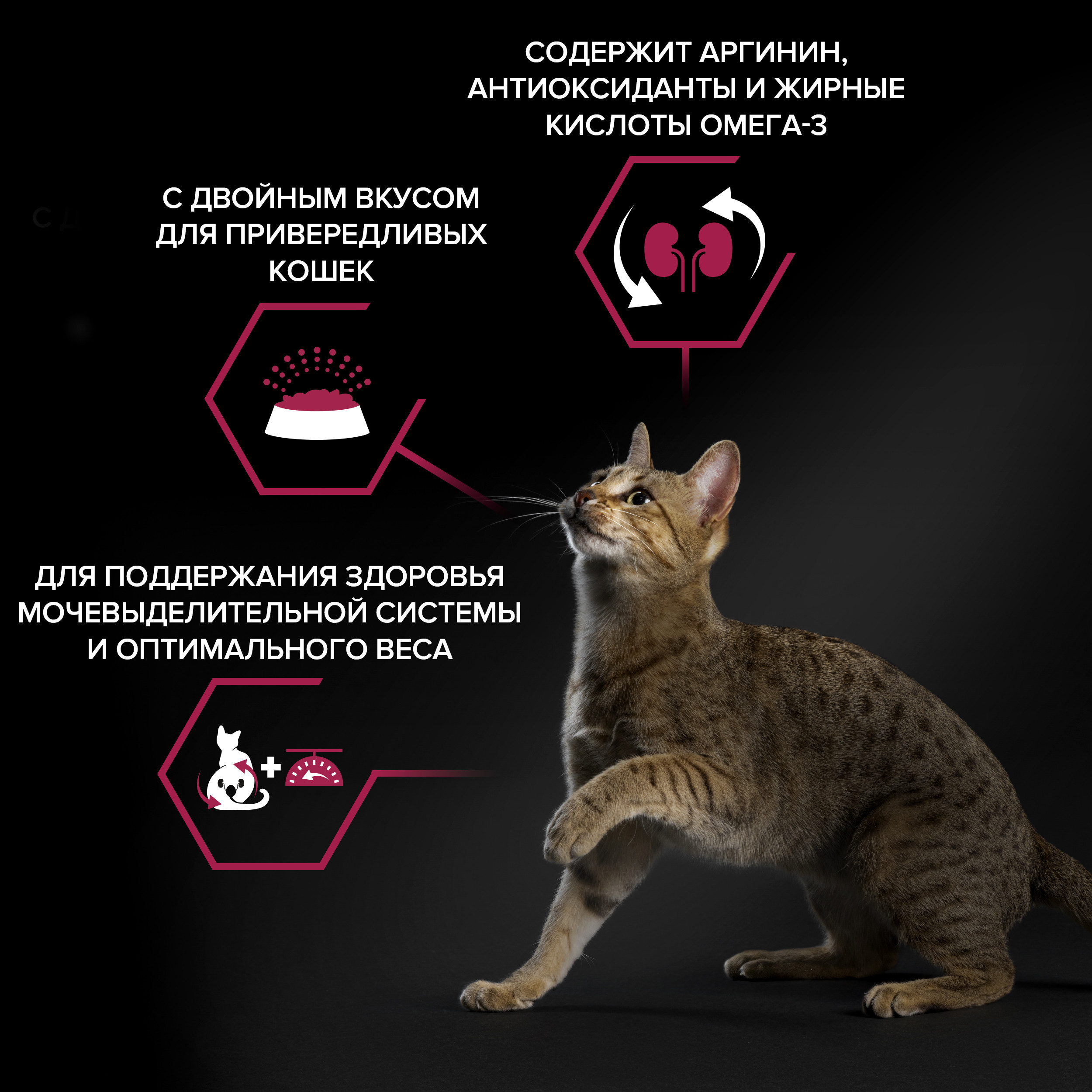 Корм сухой для кошек PRO PLAN SAVOURY DUO 400г с уткой и печенью для стерилизованных - фото 3