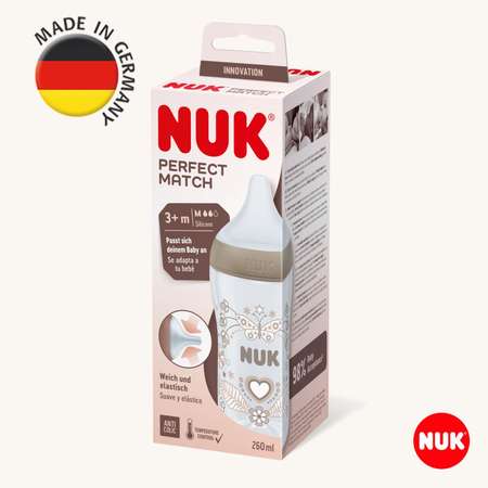 Бутылочка Nuk Natural Feeling 260 мл